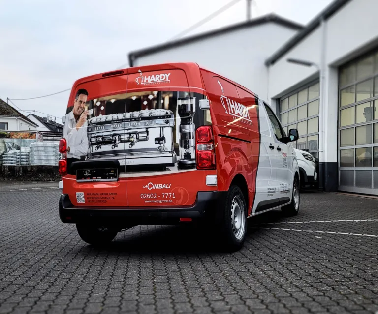 Großformatdruck Autobeschriftung